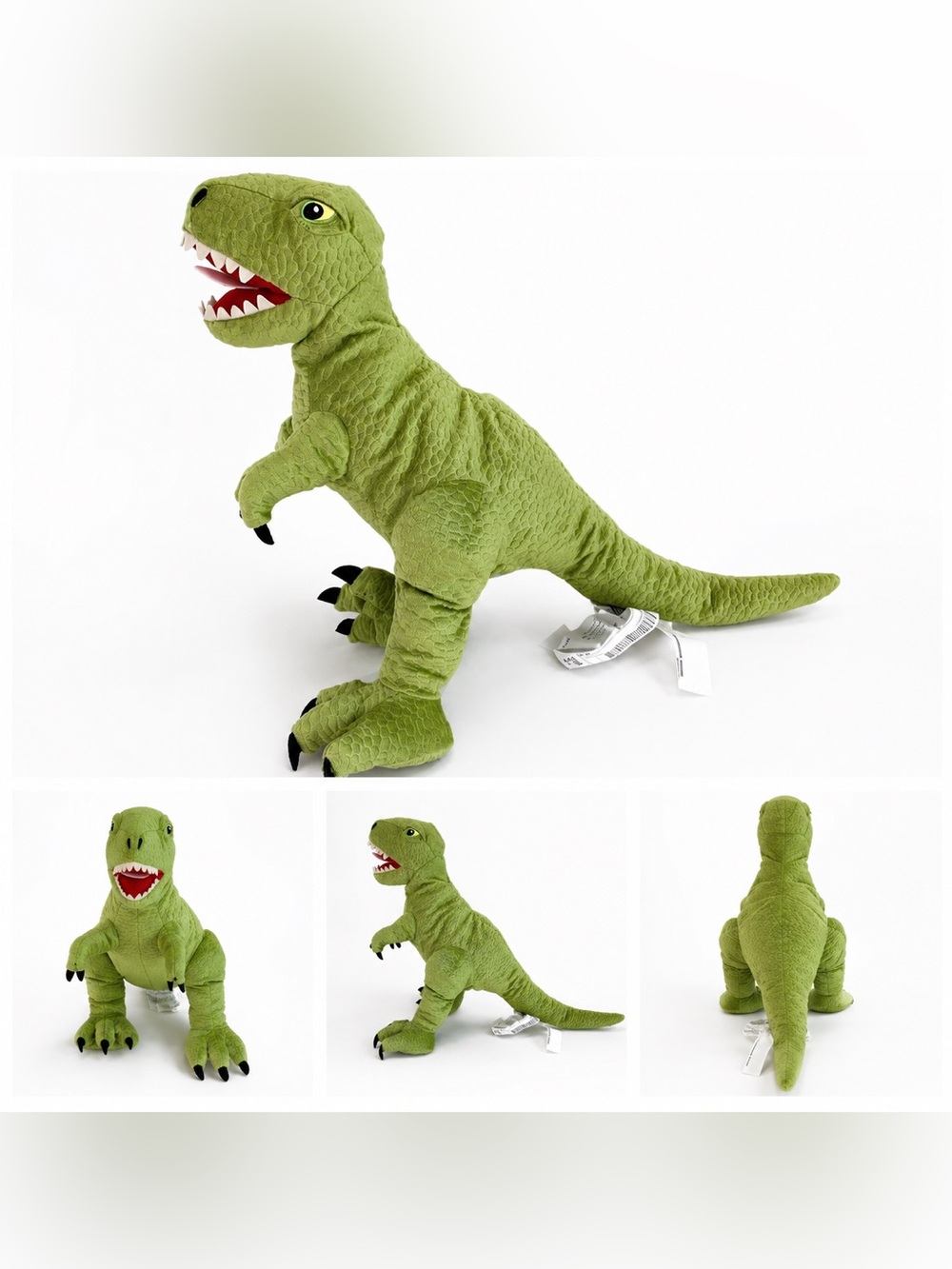 Ikea Jattelik Dinosaur Plush Toy – Soft Stuffed T-Rex